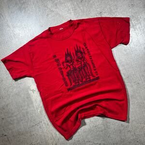 Angkor Wat Cambodia T-Shirt Red Tourist Temple Medium